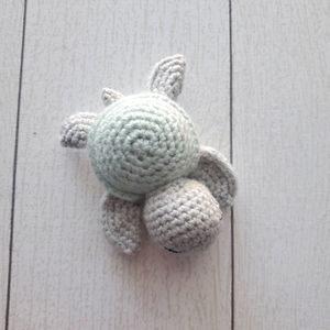Sea turtle, baby sea turtle, amigurumi turtle, mint green, crochet plushy